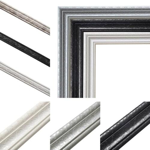 3D Foam Wall Stickers Waterproof Self-Adhesive Wallpaper Border Wall Decor Removable Sticker