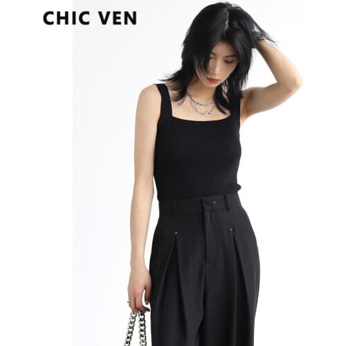 Женские майки CHIC VEN China At AliExpress