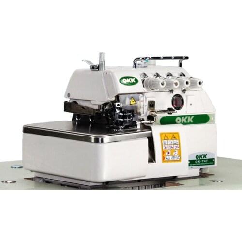 Electric Sewing Machine Industry Four Lines Seaming Side Equipment Edging Lock Side Thick Material Fully Enclosed Oil Supply