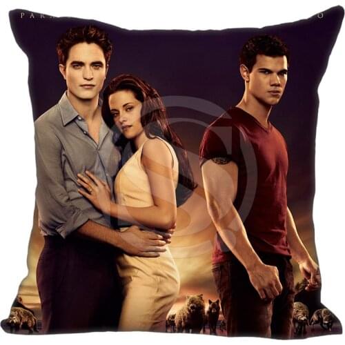 Hot The Twilight Pillowcase Saga Breaking Dawn Robert Pattinson Style throw Custom Home Best Hot Sale 40x40cm