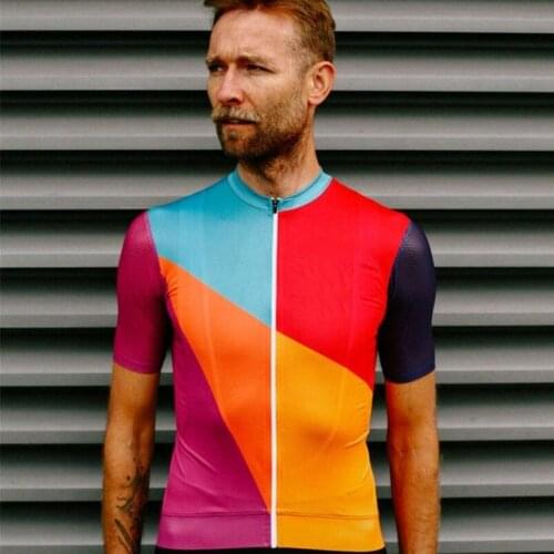 Italy High Quality Mesh Sleeve Breathable Lightweight Mesh Polyester Fabric Pro Team Custom Cycling Jersey Maglia Ciclismo