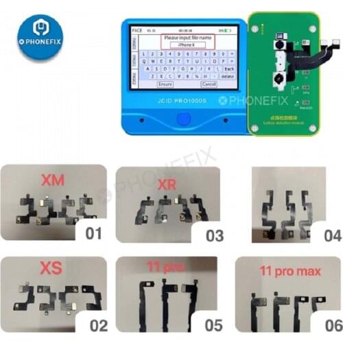 JC Dot Matrix Flex Cable for JC V1s Dot Projector Board Detection Fix for iPhone Face ID Not Working X/XR/XS/XSMAX/11/11Pro max