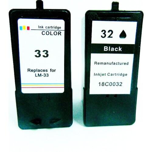 Einkshop Compatible for Lexmark 32 33 Ink Cartridge For Lexmark P4350 P6250 P6350 P915 X3330 X3350 printer