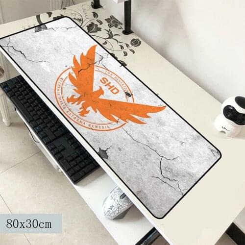 Tom clancys the division pad mouse Indie Pop computer gamer mouse pad 800x300x3mm padmouse Domineering mousepad office mats