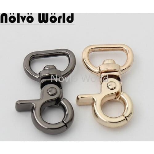 10-50pieces 3 colors 33*13mm metal snap hook for chain bag swivel hook handbag swivel hook purse accessories