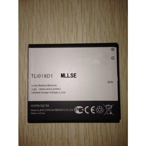 MLLSE 1800mAh For Alcatel OneTouch pop 3(5) 5051A TLI018D1 Mobile phone battery