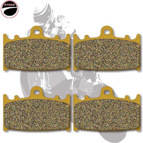 Motorcycle Brake Pads Front For KAWASAKI ZZR 1200 02-05 VN 1700 09-13 VN 2000 04-10