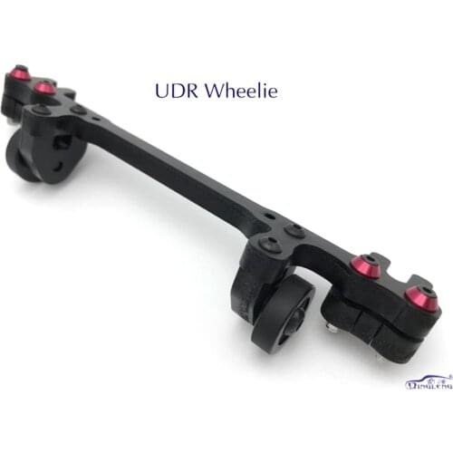 Upgrade Nylon Double Wheel Wheelie Bar Chassis Protector for Traxxas Unlimited Desert Racer UDR 85076-4 RC Car Protection Parts