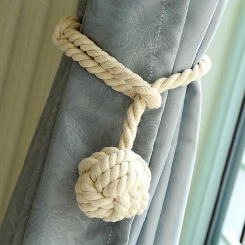 2pcs Curtain Tieback Holder Hook Buckle Clip High Quality Pretty Modern Curtain Hanging Ball Tie Rope Clip Holders Home Decor