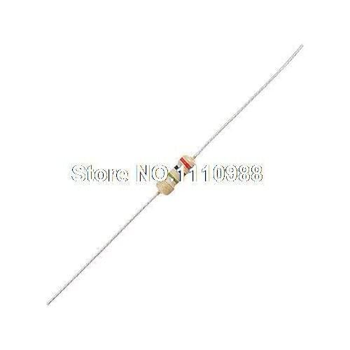 1000pcs 2M Ohm 1/4W Watt 5% Axial Carbon Film Resistors