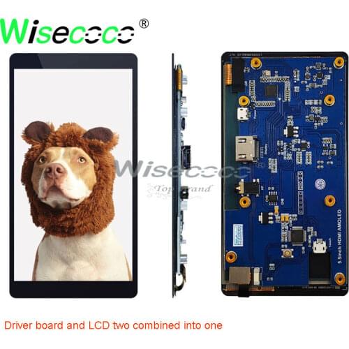 5.5 inch OLED 1080*1920 FHD AM-OLED screen display capative touch HDMI assembly for DIY Project