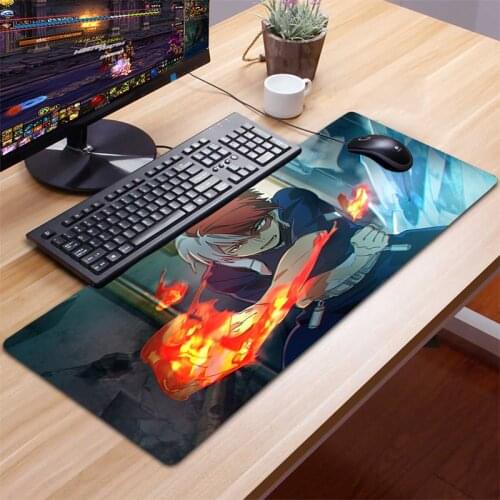 Large XXL Mousepad Gamer Gaming Mouse Pad Computer Accessories Keyboard Laptop Padmouse Desk Mat Mouse Pad Gamer Shoto Todoroki
