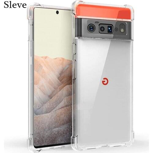 Case For Pixel 6 Reinforced Corners Shockproof Soft TPU Airbag Case For Google Pixel6 Pro XL