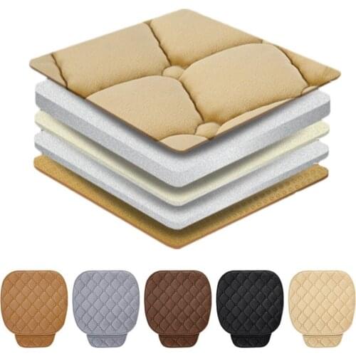 Car Seat Cover Winter Warm Seat Cushion Anti-slip Universal Front Rear Back Chair Seat Pad for Vehicle Auto Car Seat Protector