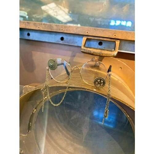 Cosmile Hand-made Kpop XOXO Baekhyun Sehun Punk Streampunk Glasses for 20cm Doll Creative gift limited cosplay