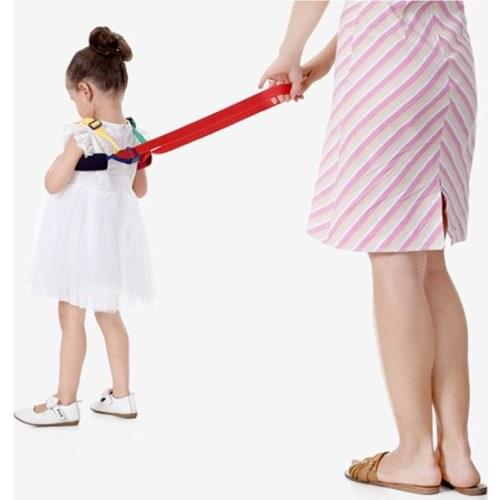 Anti-Lost Band Baby Kid Child Safety Harness Anti Lost Strap Wrist Leash Walking Backpack For 1-10 Year Old Children F3ME