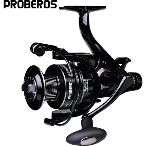 PROBEROS Spinning Reel 13-19KG Max Drag Fishing Reel 3000-6000 Series Metal Spool Fishing Wheel 4+1BB CNC Machine Saltwater Reel