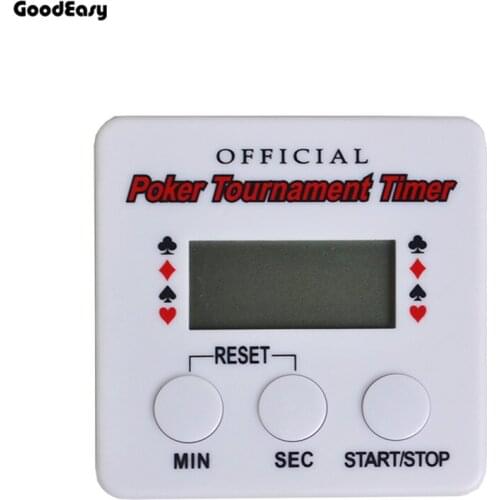 Square White Poker Tournament timer Free shipping Poker Chip Accessories