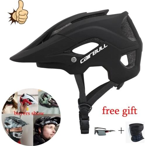 CAIRBULL All-terrain Camouflage Cycling Helmet Ultralight Bicycle Bike Helmet XC AM Integral MTB Helmet Casco Bicicleta