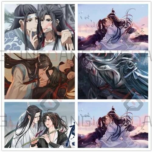 5D DIY Diamond Embroidery Art Anime Mo Dao Zu Shi Figure Diamond Painting Full Drill Cross Stitch Kit Diamond Mosaic Decor Gift