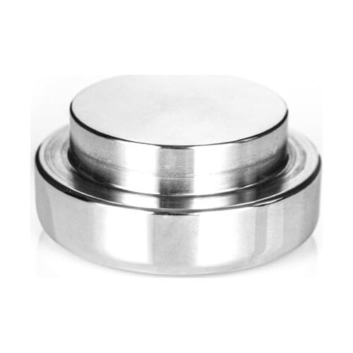 Stainless Steel 34MM Diameter Coffee Tamper For Espresso Barista Machine Press Flat Base Coffee Bean Press MINI Tamper 1.3inch