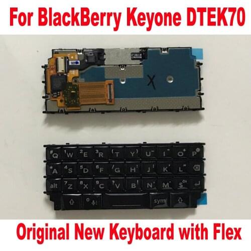 Original Best Working Keypad For BlackBerry Keyone DTEK70 Keyboard Button With Flex Cable Assembly Phone Replacement Parts