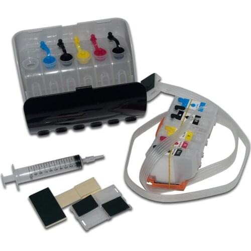 Empty 302 302XL 202 202XL Bulk Ink Supply Ciss System for Epson XP-6000 XP-6100 XP-6105 XP-6001 Printer No Chip