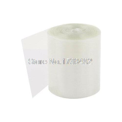 85mm Width PVC Heat Shrink Tubing Tube Clear 5Meters for 18650 Batteries Pack