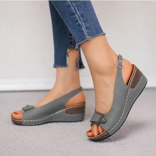 Summer Shoes Fashion Women Sandals High Wedges Heel Sandals Female Shoes Zapatos Sandalias Plataforma Mujer Designer Shoes Women