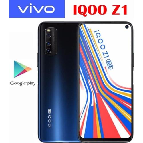 New Original Official VIVO IQOO Z1 5G Smart Phone MTK 1000 Plus 6.57inch LCD 144Hz Refresh Rate NFC 4500mAh 44W SupperVOOC