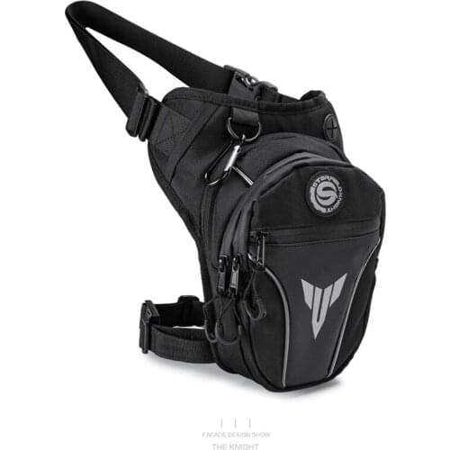 Waterproof Motorcycle Bag Motos Waist Bag Drop Leg Side Bag Riding Outdoor Sports Casual Motorbike Fanny Pack Travel Bag