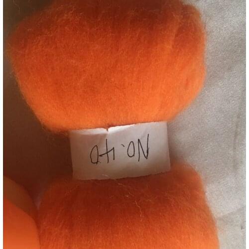 WFPFBEC 70s Australia COMBED 100% WOOL fiber merino diy wool for neddles felting 50g 100g NO.40