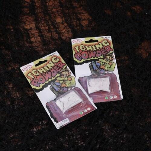 10PCS Halloween Itching Powder Gag Prank Safe Creative Trick Prop Prank Prop Gag Gift for Halloween Joke Surprise