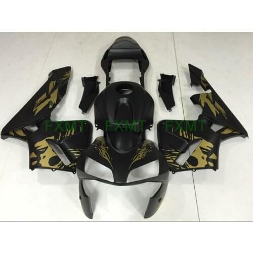 2003 - 2004 CBR 600 RR Body Kits 2004 CBR 600RR matte Black Girl 03 for Honda CBR600RR Full Body Kits