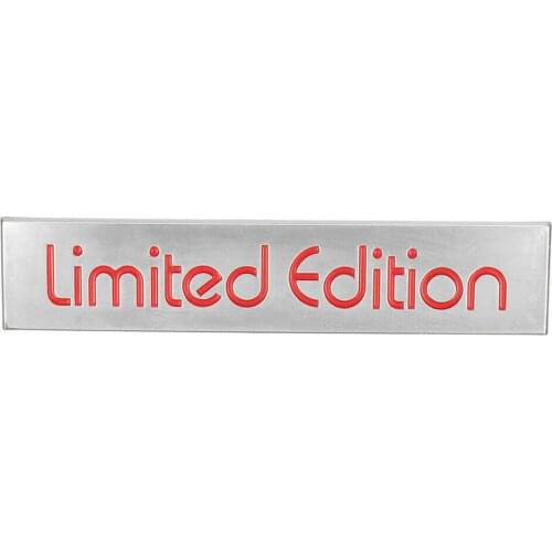 3D Limited Edition Emblem Sticker Badge Rear Decal Logo For VW Toyota Honda Ford BENZ Audi BMW Buick Skoda