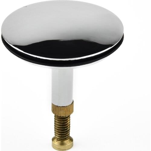 43mm Bathtub Drain Stopper Kitchen Sink Strainer Bathroom Shower Drain Sink Drains Waste Pop-Up Plug Replacement Floor Waste