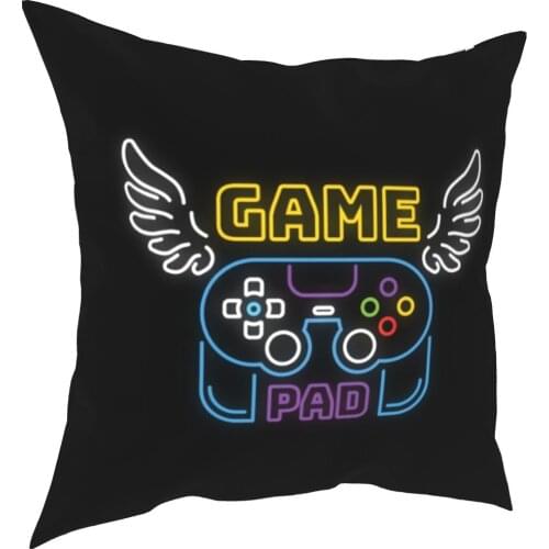 Gamer Controller Kissen Fällen Video Spiel Gaming Konsole Kissen Abdeckung Super Zipper Decor Kissenbezug für Home 18