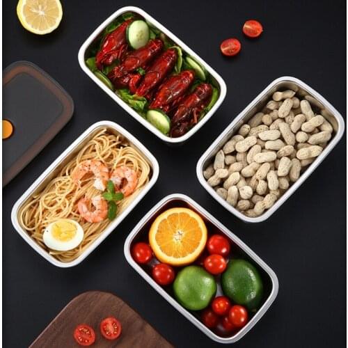 Stainless Steel Insulated Lunch Box Student School Multi-Layer Lunch Box Tableware Bento Food Container Storage Breakfast Boxes