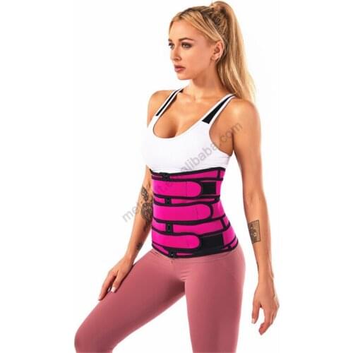 Pink Neoprene Work Out Cincher Waist Trainer Vendor Waist Clincher Slimming Shape Wear Sliming Body Shaper Waisttrainer Shapwear