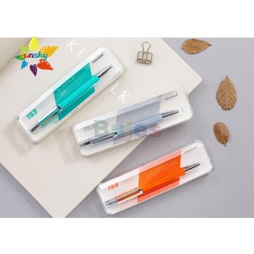 Monami 153 NEO bullet head metal pen body ball pen signature pen tail plug rotating pen writing smoothly 0.7 mm Office supplies