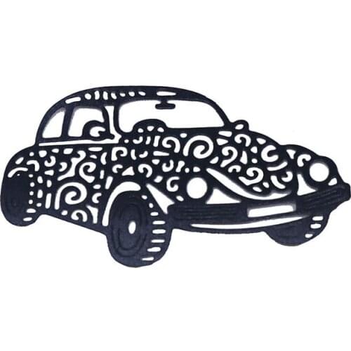 Car Metal Cutting Dies Scrapbooking Mold Photo Album Mold Cards Making Etched Craft Stencil Stamps and Slimline Card Die Cut