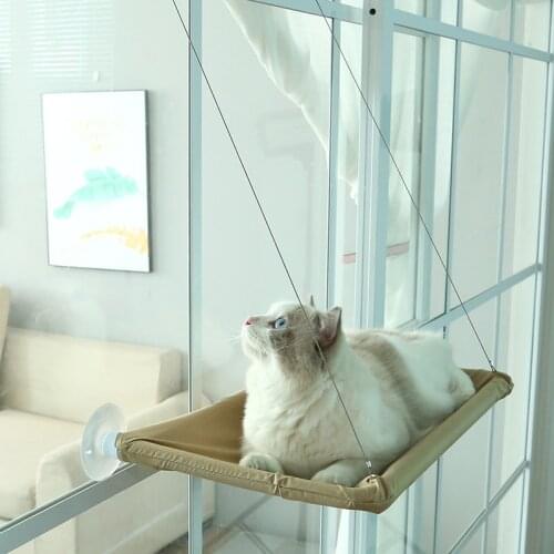 Minimalist Multicolor Cat Window Hammock A Place for Kittens To Bask In The Sun The Best Gift for Pets Cat Accessories Wholesale