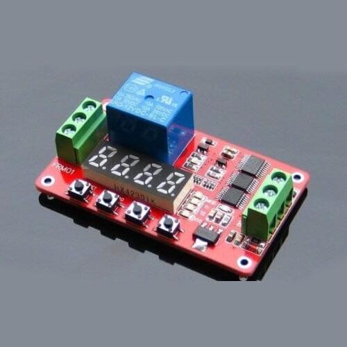 Dc 5v Relay Cycle Timer CLOCK Module Digital led * PLC Home Automation Delay 1 to 9999 times