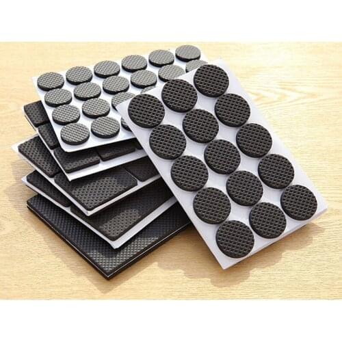 Self Adhesive Furniture Leg Feet Protector Pad Chair Leg Pad Anti-Skid Scratch DIY Resistant Furniture Feet Floor Protector Pads