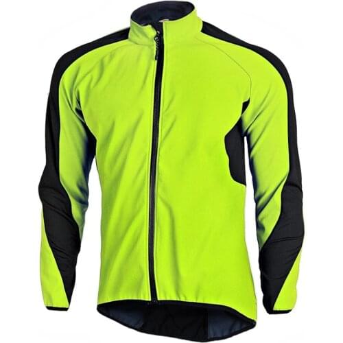 Thickening Winter Thermal Fleece Cycling Jacket Windproof Cold-proof Sportswear Mens Top Overcoat MTB Bike Bicycle Warm Jackets