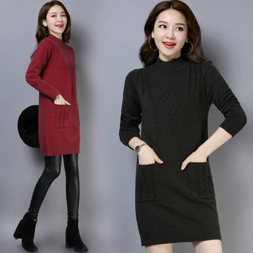 Spring/autumn women sweaters knitted loose casual sweaters women clothing o-neck pullovers ins students sweaters women coats