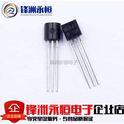 100PCS BC547C TO-92 BC547 TO92 547C new triode transistor