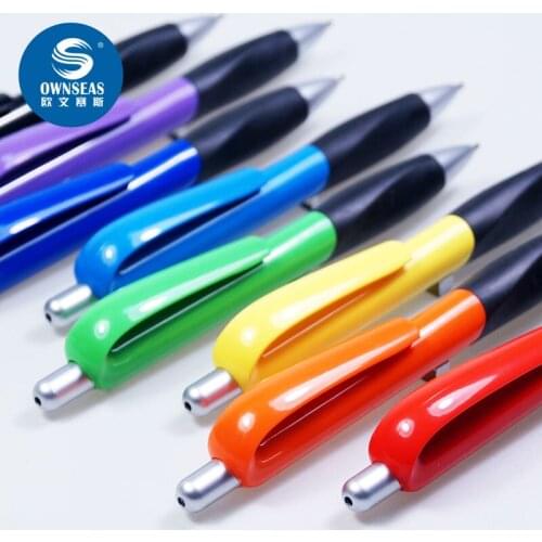 200 pcs/lot Kawaii School Stationery Plastic Colorized Ball Pens Wholesale Ballpoint Pen