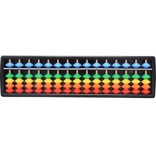 Abacus Montessori Toy 7-15 Digits Kid Learning Math Arithmetic Toy Chinese Traditional Abacus Educational Toys For Children
