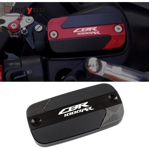 For HONDA CBR1000RR CBR 1000RR 2004-2005 Motorcycle CNC Aluminum Front Brake Fluid Reservoir Cover Cap Accessories